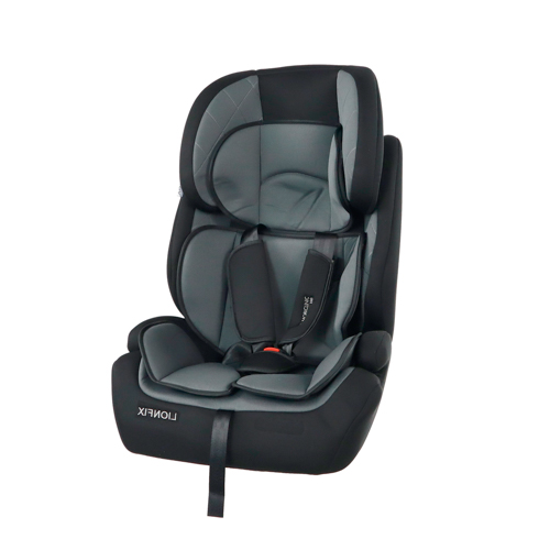 Mobiclinic®, Silla de coche, Grupo 1/2/3, ISOFIX, 9-36 kg, Lionfix, Arnés  de 5 puntos de anclaje, Respaldo extraíble, Convertible en alzador