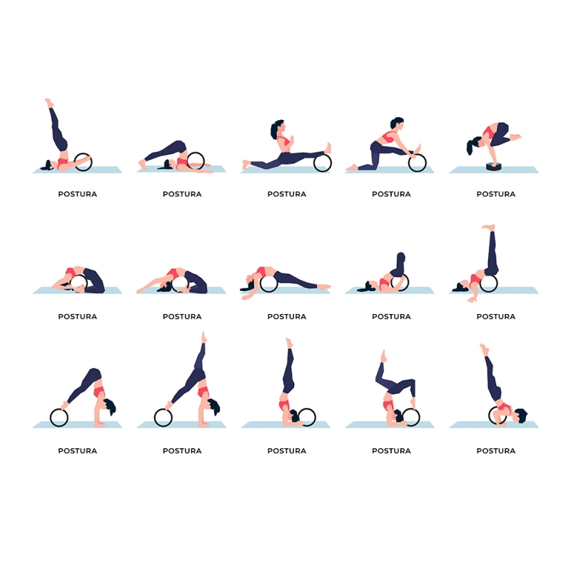 Rueda de yoga profesional 32 x 13 cm – KineGlobal