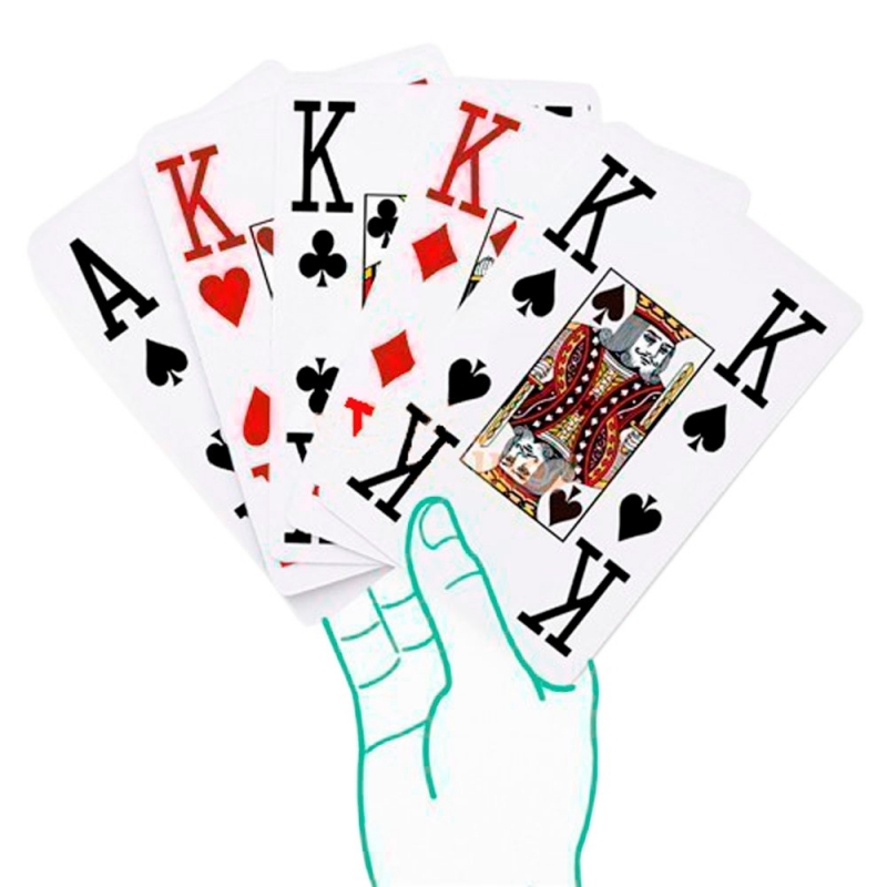 Tamaño de las cartas de póker