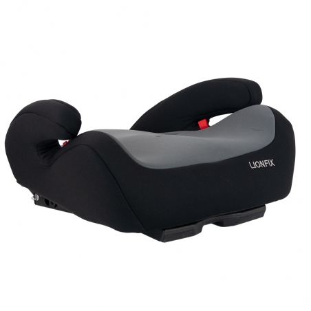 Silla de coche bebé Isofix 1 2 3, Protecciones laterales, De 9 a 36 kg, Respaldo extraíble, Beige, Lionfix