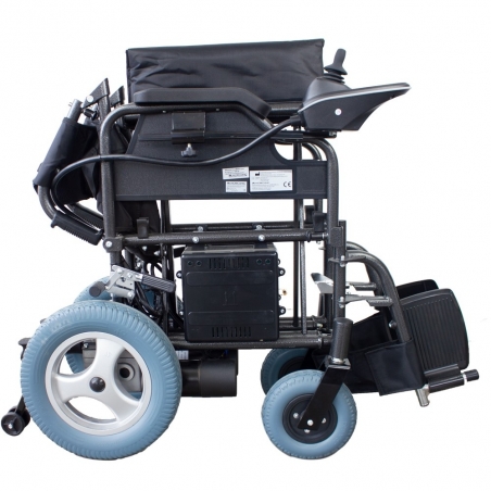 Scooter de movilidad de 4 ruedas para adultos mayores discapacitados  dispositivo de silla de ruedas plegable con asiento ajustable, reposabrazos  y