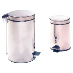 Papelera pedal acero...