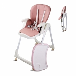 Cojín asiento trona deluxe rosa | hauck