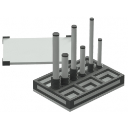 Árbol de anillas vertical