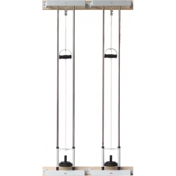 Polea de dos cuerpos a pared