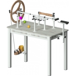 Mesa de manos y pies metalica