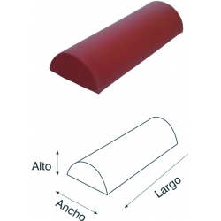 Cojín Medio Cilindro Corto...